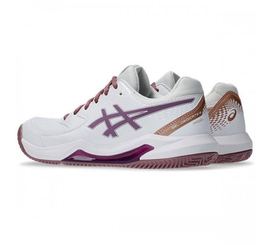 ASICS GEL-DEDICATE 8 PADEL donna- White/Dark Ube