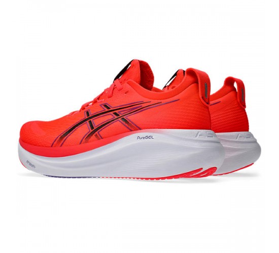 ASICS GEL NIMBUS 27-Flash Red/Black