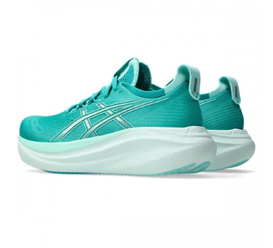ASICS GEL-NIMBUS 27-donna-
 WAVE TEAL/ILLUMINATE MINT