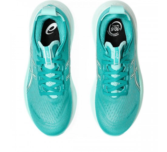 ASICS GEL-NIMBUS 27-donna-
 WAVE TEAL/ILLUMINATE MINT