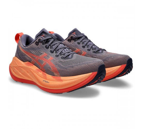 ASICS SUPERBLAST 2-Greyish (UNISEX) Purple/Coral Reef.