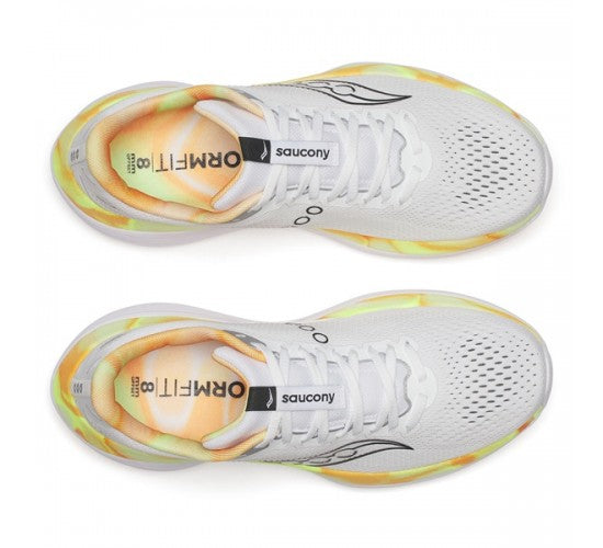 SAUCONY ENDORPHIN  TRAINER - WHITE/BLACK