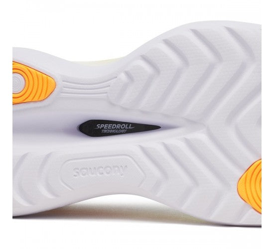 SAUCONY ENDORPHIN  TRAINER - WHITE/BLACK