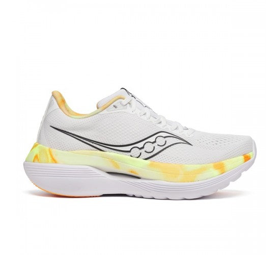 SAUCONY ENDORPHIN  TRAINER - WHITE/BLACK