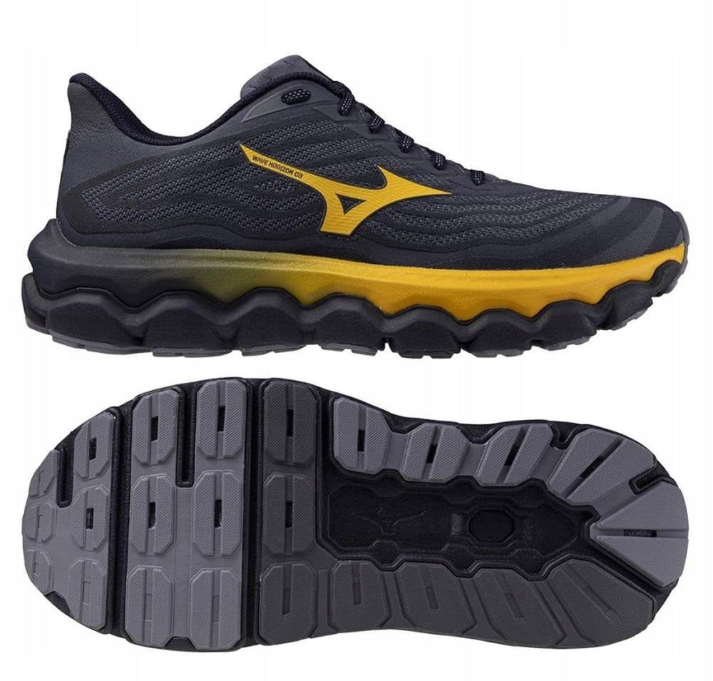 MIZUNO WAVE HORIZON 8-
Blue Granite/Citrus/Baritone Blue