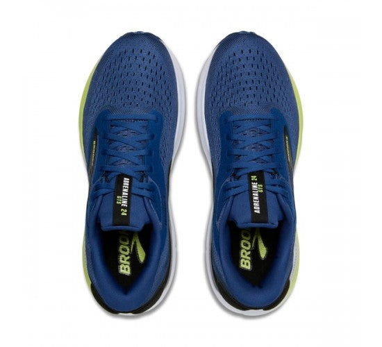BROOKS ADRENALINE GTS 24-
Navy Peony/Black/Acid Lime