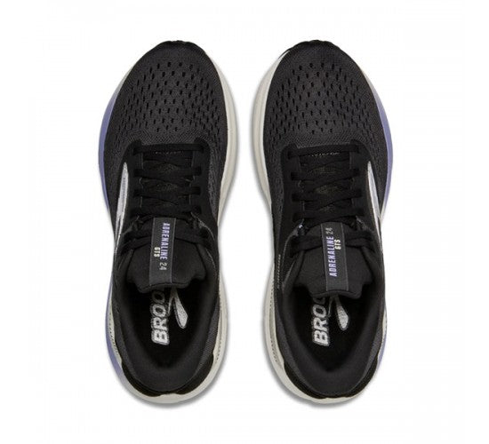 BROOKS ADRENALINE GTS 24 donna- Ebony/Blue Heron/Silver