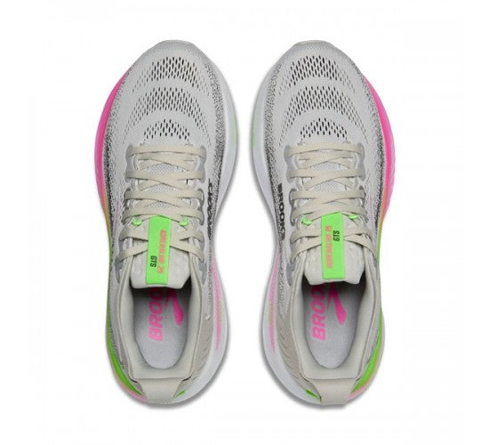 BROOKS ADRENALINE GTS 25 donna-
Oyster/Pink/Green