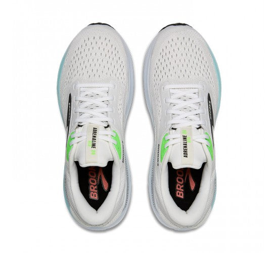 BROOKS Adrenaline GTS 24 - White/Gecko/Atomizer