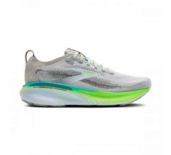 BROOKS Adrenaline GTS 25-
Oyster/Green Gecko/Blue