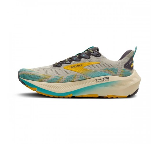 BROOKS GHOST TRAIL-
Bleached Sand/Rabbit/Bluefish