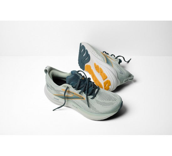 BROOKS GLYCERIN 22-
415 Smoke/Stormy/Orange