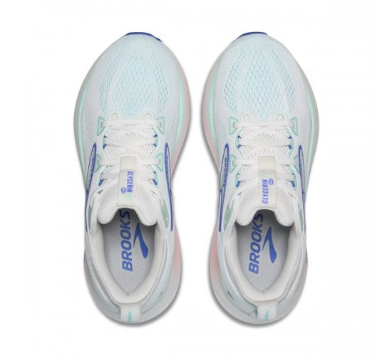 BROOKS GLYCERIN 22 donna-
 White/Limpet Shell/Amparo Blue