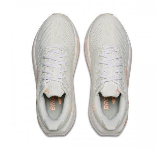 BROOKS GLYCERIN MAX 2 donna-
 White/Coral/Peach