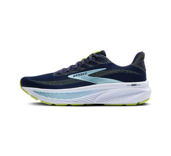 BROOKS Ghost 17 - Peacoat/Lime/Blue