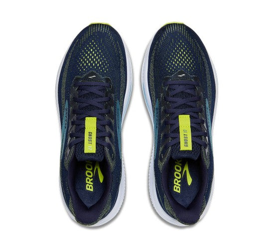 BROOKS Ghost 17 - Peacoat/Lime/Blue
