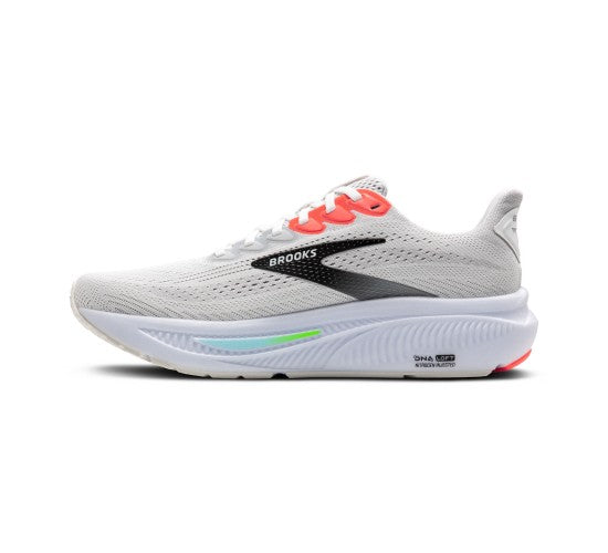 BROOKS Ghost 17 - White/Pink Clay/Gecko