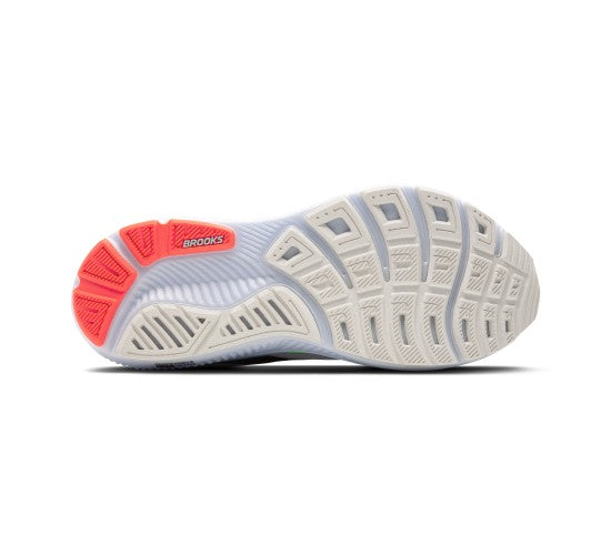 BROOKS Ghost 17 - White/Pink Clay/Gecko