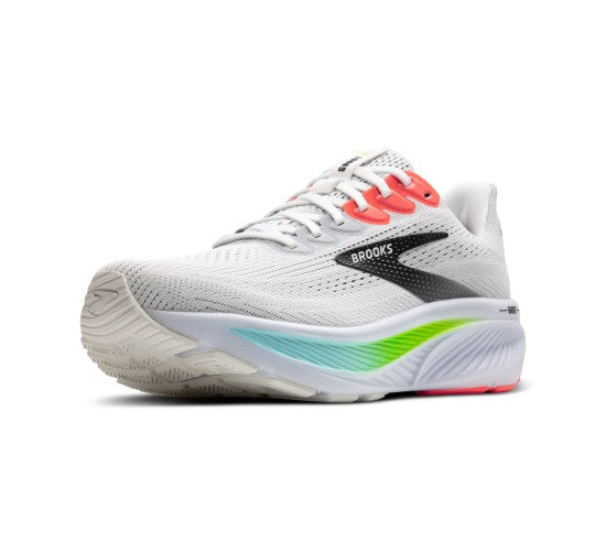 BROOKS Ghost 17 - White/Pink Clay/Gecko