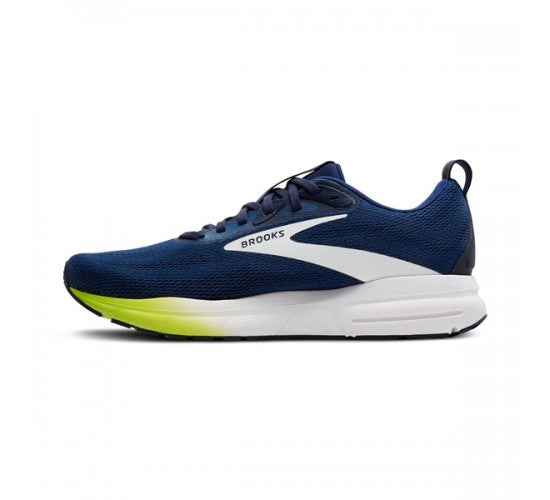 BROOKS TRACE 4-
Navy/Peacoat/Acid Lime