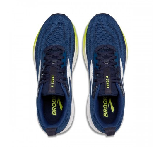 BROOKS TRACE 4-
Navy/Peacoat/Acid Lime