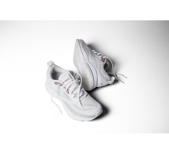 BROOKS TRACE 4 donna-White/Oyster/Rose