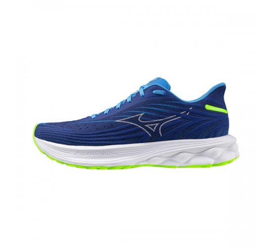 MIZUNO WAVE SKYRISE 6-
Reflex Blue/White/Blue Pace