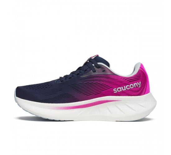 SAUCONY RIDE 18 donna-
NAVY/ FUCHSIA