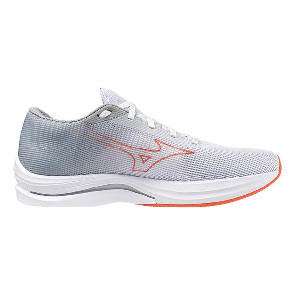 MIZUNO WAVE REBELLION SONIC 2
 White/Hot Coral/Harbor Mist