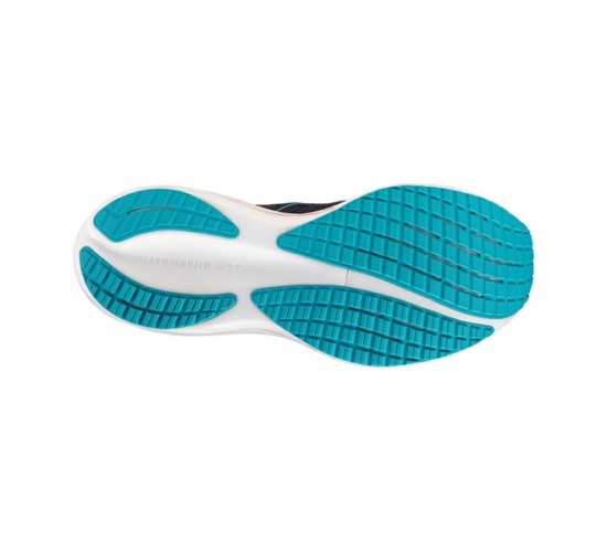 MIZUNO WAVE RIDER 29-
Odyssey Gray/Capri Breeze/Calypso Coral