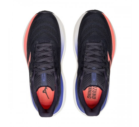 MIZUNO WAVE SKY 9 donna-
OdysseyGray/Strik.Coral/Iris Bloom