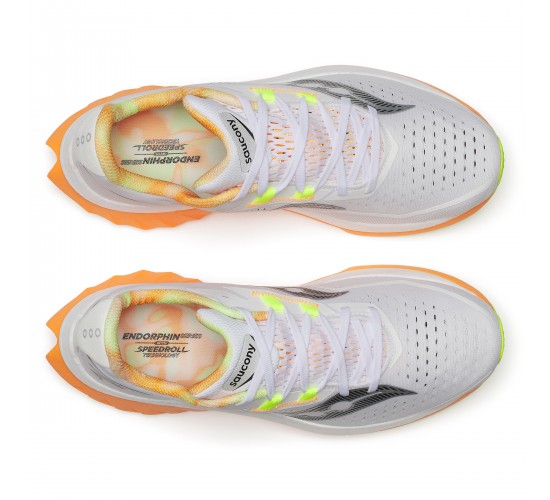 SAUCONY ENDORPHIN SPEED 4 -WHITE/PEEL