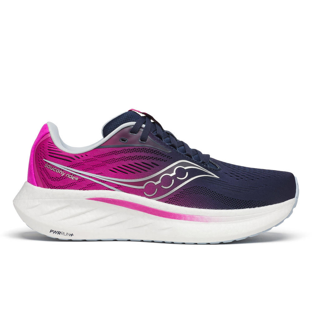 SAUCONY RIDE 18 donna-
NAVY/ FUCHSIA