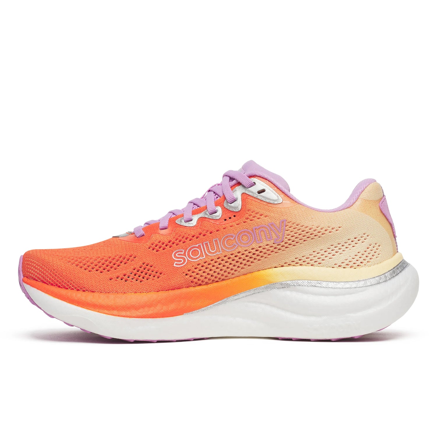 SAUCONY RIDE 19 Women's-
131 WHITE/SPLASH//
126 FIRE/ORCHID