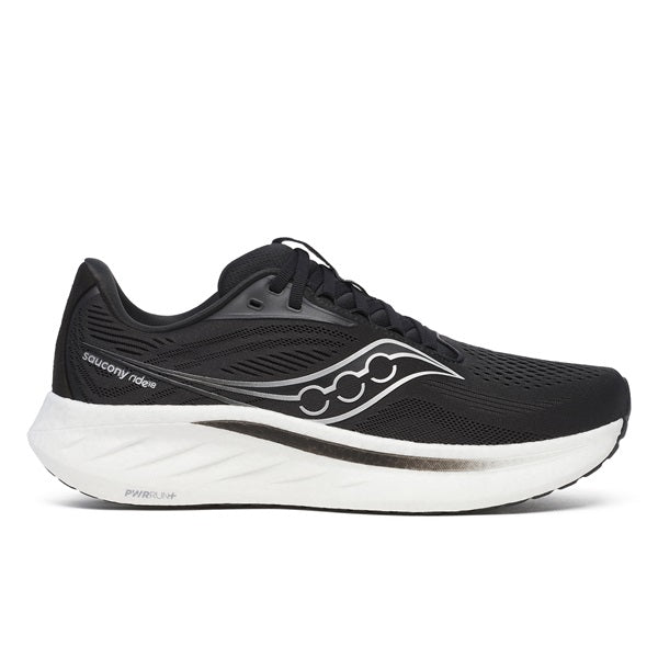 SAUCONY RIDE 18
-BLACK/WHITE