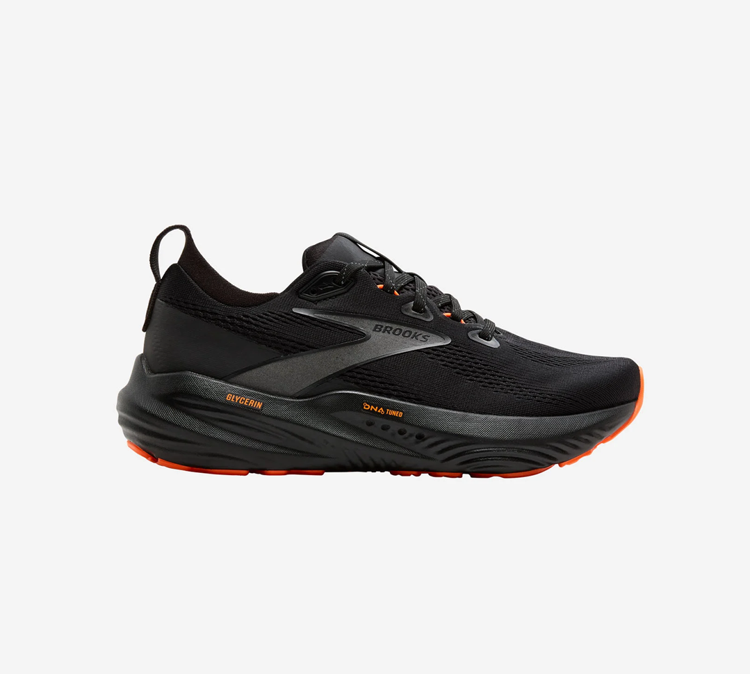 BROOKS GLYCERIN 22-
 Black/Orange