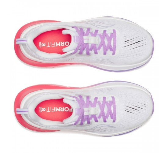 SAUCONY GUIDE  18  donna- WHITE/CROCUS