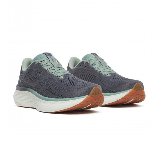 SAUCONY RIDE 18 -CARBON/ICEBERG