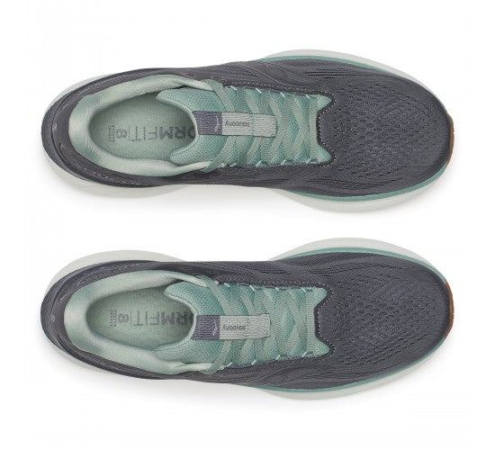 SAUCONY RIDE 18 -CARBON/ICEBERG