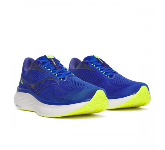 SAUCONY  RIDE 18-
 LAPIS/CITRON