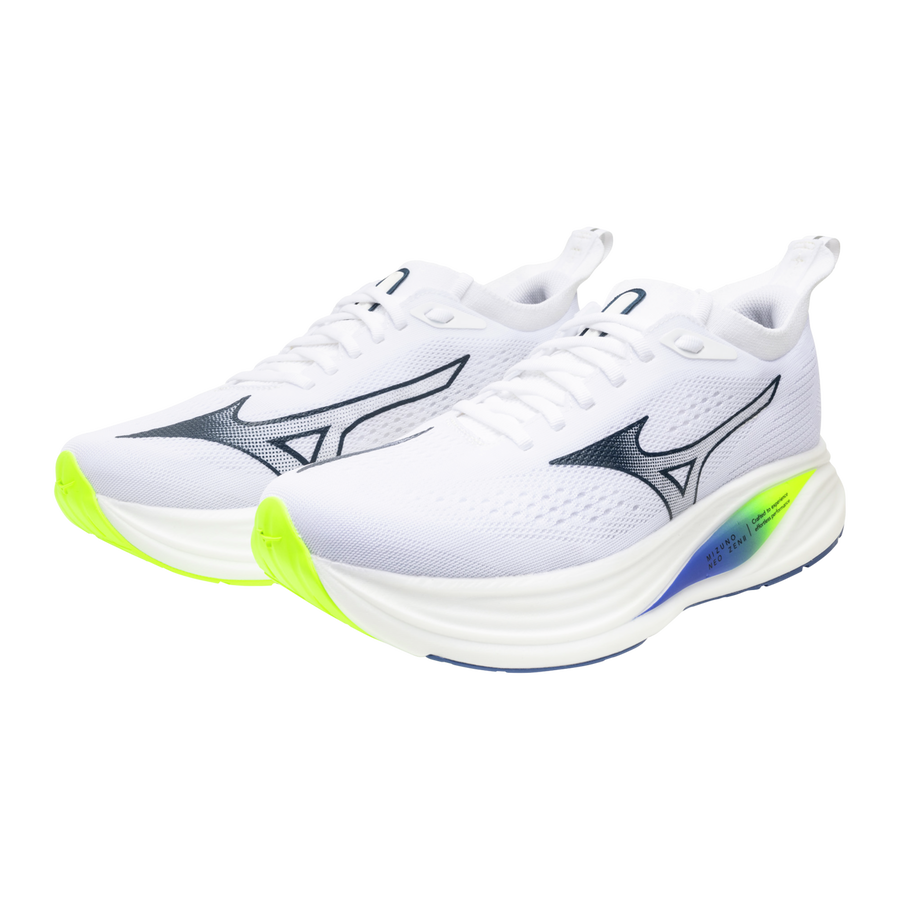 MIZUNO NEO ZEN 2-
01 White/Estate Blue/Lightning Yellow