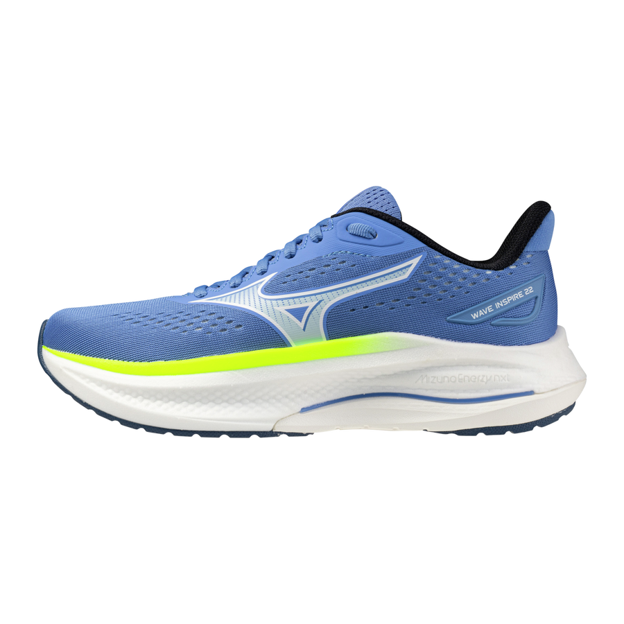 MIZUNO WAVE INSPIRE 22 donna-
21 Ultramarine/White/Lightning Yellow
