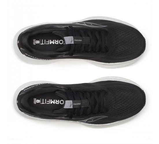 SAUCONY RIDE 18
-BLACK/WHITE