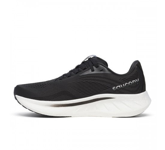 SAUCONY RIDE 18
-BLACK/WHITE