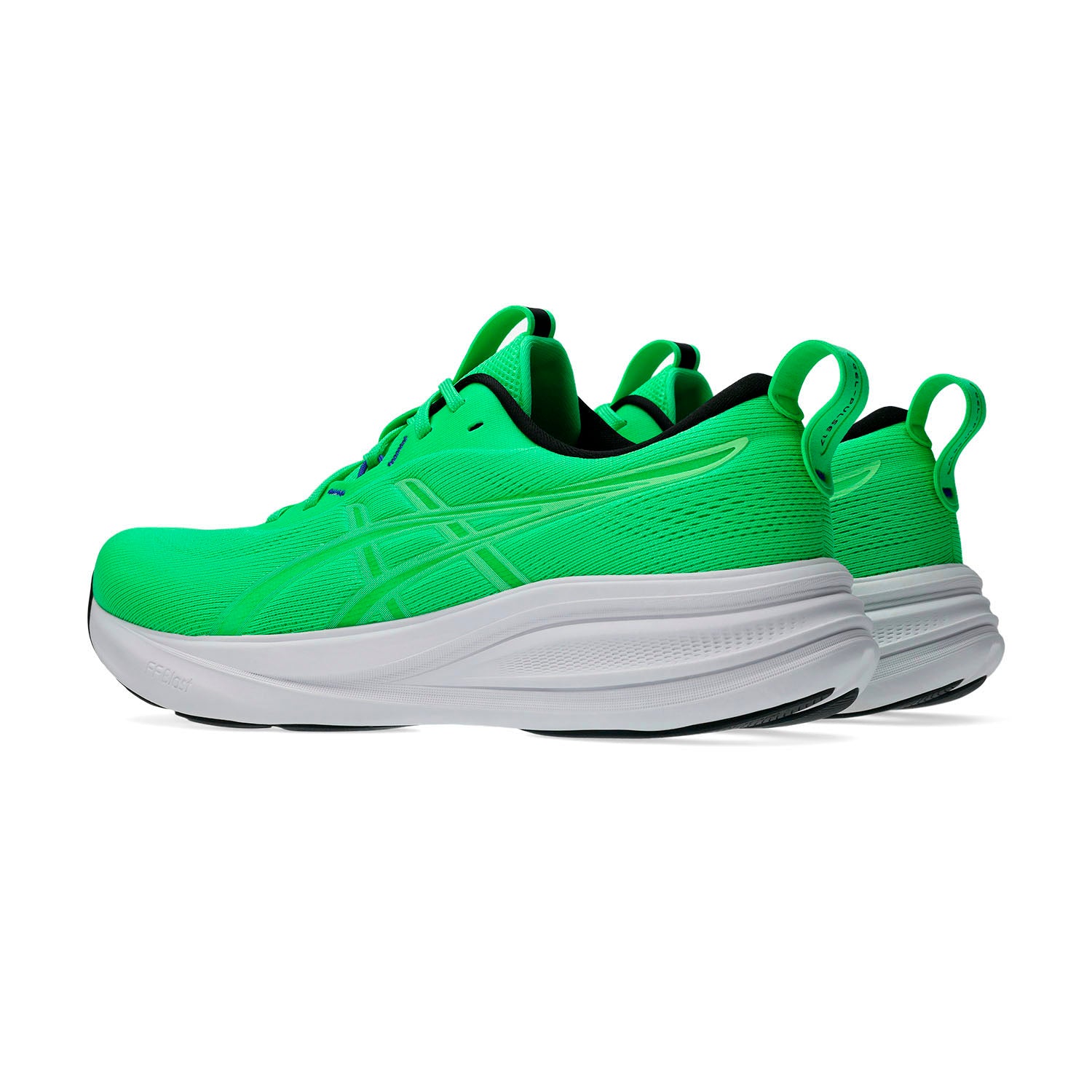 ASIC GEL PULSE 17-
300 VITAL GREEN/ILLUMINATE GREEN
-002 BLACK/COBALT BURST