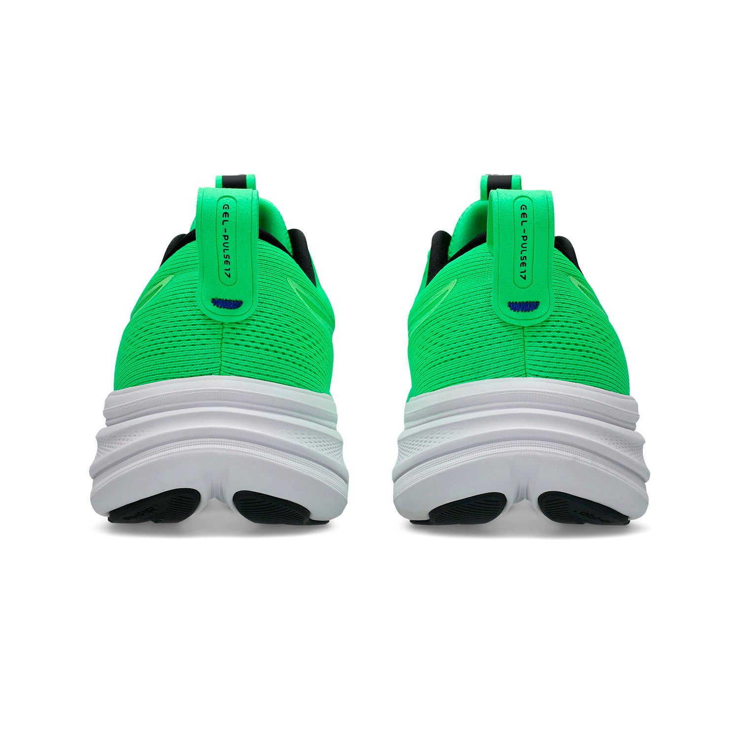 ASIC GEL PULSE 17-
300 VITAL GREEN/ILLUMINATE GREEN
-002 BLACK/COBALT BURST