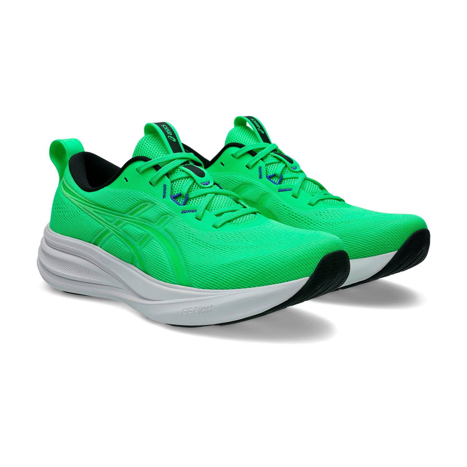 ASIC GEL PULSE 17-
300 VITAL GREEN/ILLUMINATE GREEN
-002 BLACK/COBALT BURST