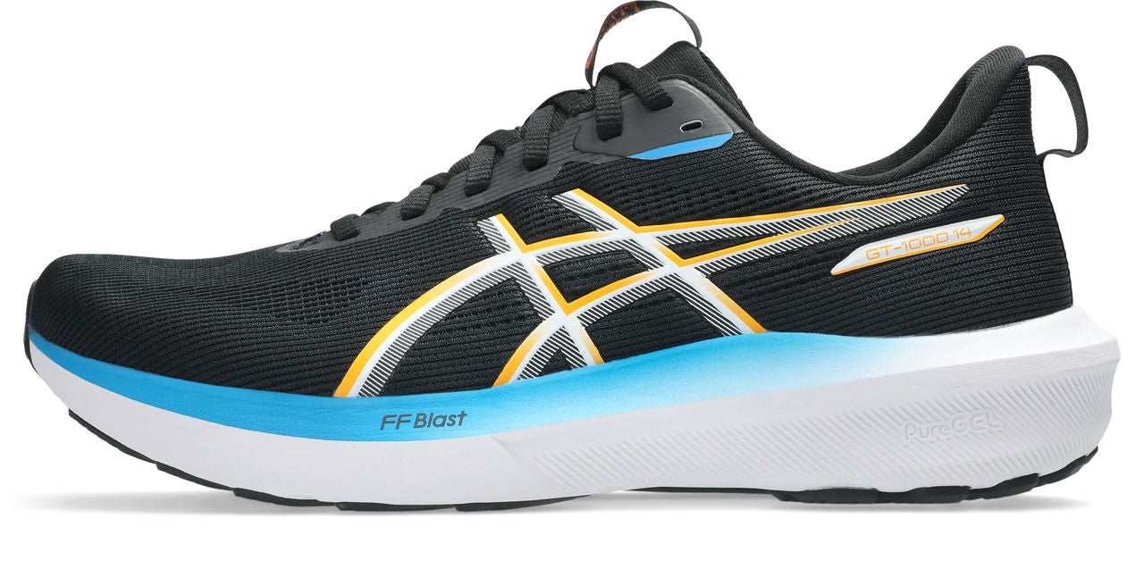 ASICS GT-1000 14 -
004 BLACK/YAMABUKI-