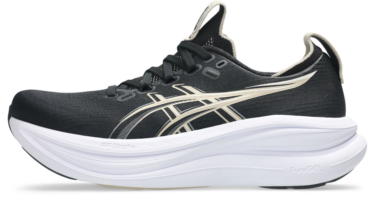ASICS GEL NIMBUS 28 donna-
002 Black/Feather Grey