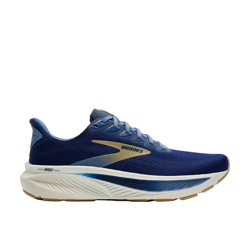 BROOKS GHOST 17-
443 Beacon Blue/Moonlight/Starfish/
338 Atlantic Deep/Black/Green